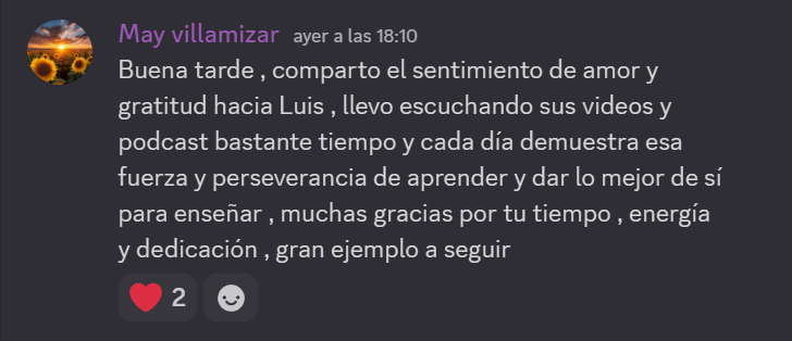 Testimonio